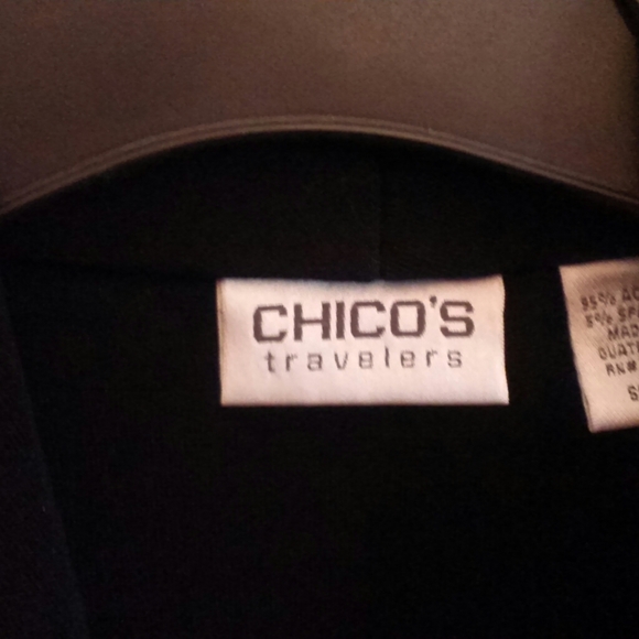 Beautiful silk-rayon jacket from Chico's. - Picture 3 of 4